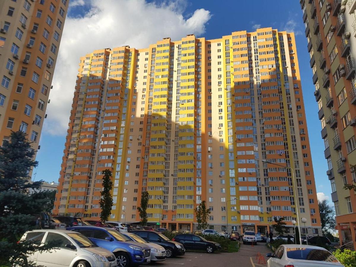Стильная И Уютная Квартира В Новом Доме На Оболони Kiev Dış mekan fotoğraf